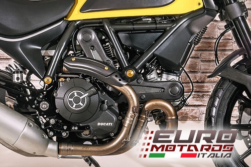 CNC Racing Carbon Fiber Timing Belt Cover Matt For Ducati Scrambler 800 Monster - Bild 2 von 2