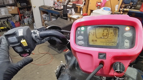 2009 Honda Foreman 500 TRX500 Genuine OEM Relay Starter Solenoid Battery Cables - Video 1 of 1