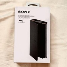 SONY Official Leather Case for Walkman NW-WM1ZM2 / NW-WM1AM2 Black Authentic New
