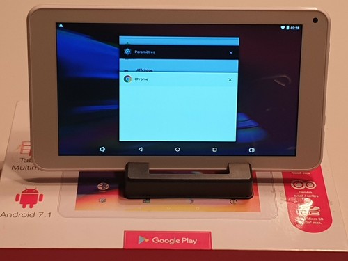 Tableta Logicom TAB72 8Go - Embalaje Y Accesorio - Duración 2 Heures / 105 - Imagen 7 de 19