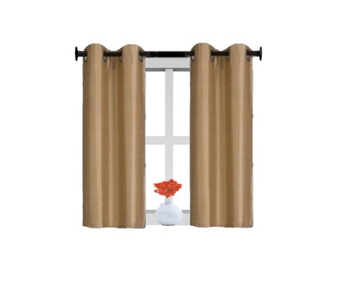 2 PANELS Bedroom Half Window Curtain & KITCHEN WINDOW TIER 36" BLACKOUT D24 - Picture 20 of 81