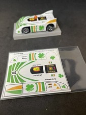 Decal set for AFX Can Am Porsche body 17 Sharmock Racing St Patrick's Day V3