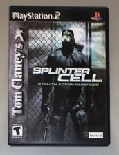 Tom Clancy’s Splinter Cell (PlayStation 2, 2003) Complete With Manual.  Tested.