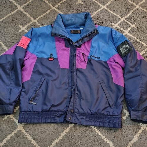 RARE NEON WATER RESISTANT SKI COAT BY NEVICA - Picture 2 of 13