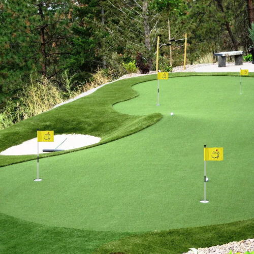 3 Pack Augusta National Tournament Golf Flag Mini Masters Banner Yard Practice - Picture 4 of 6