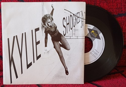 KYLIE MINOGUE ** Shocked ** 1991 SPAIN PROMO 7" SINGLE - Afbeelding 1 van 4