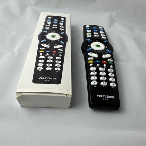 Mando a distancia universal reprogramable Chunghop UFS-001 probado usado en excelente estado - Imagen 20 de 21