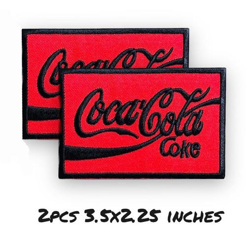Coca Cola Coke Soda Drinks Embroidered Patches Iron on Sewing on Fabrics - Picture 8 of 13
