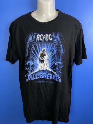 ACDC Ball Breaker 1995-2020 25th Anniversary tour Black XL Rock Music shirt - Picture 1 of 8