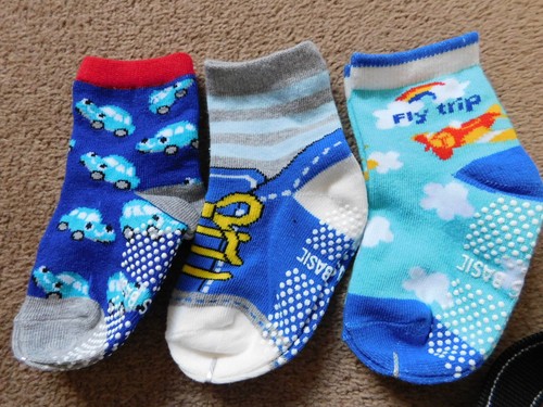 3 Pairs Baby Non Slip Grip Socks Toddler Girl Boy 6 - 12 Months - Picture 12 of 28