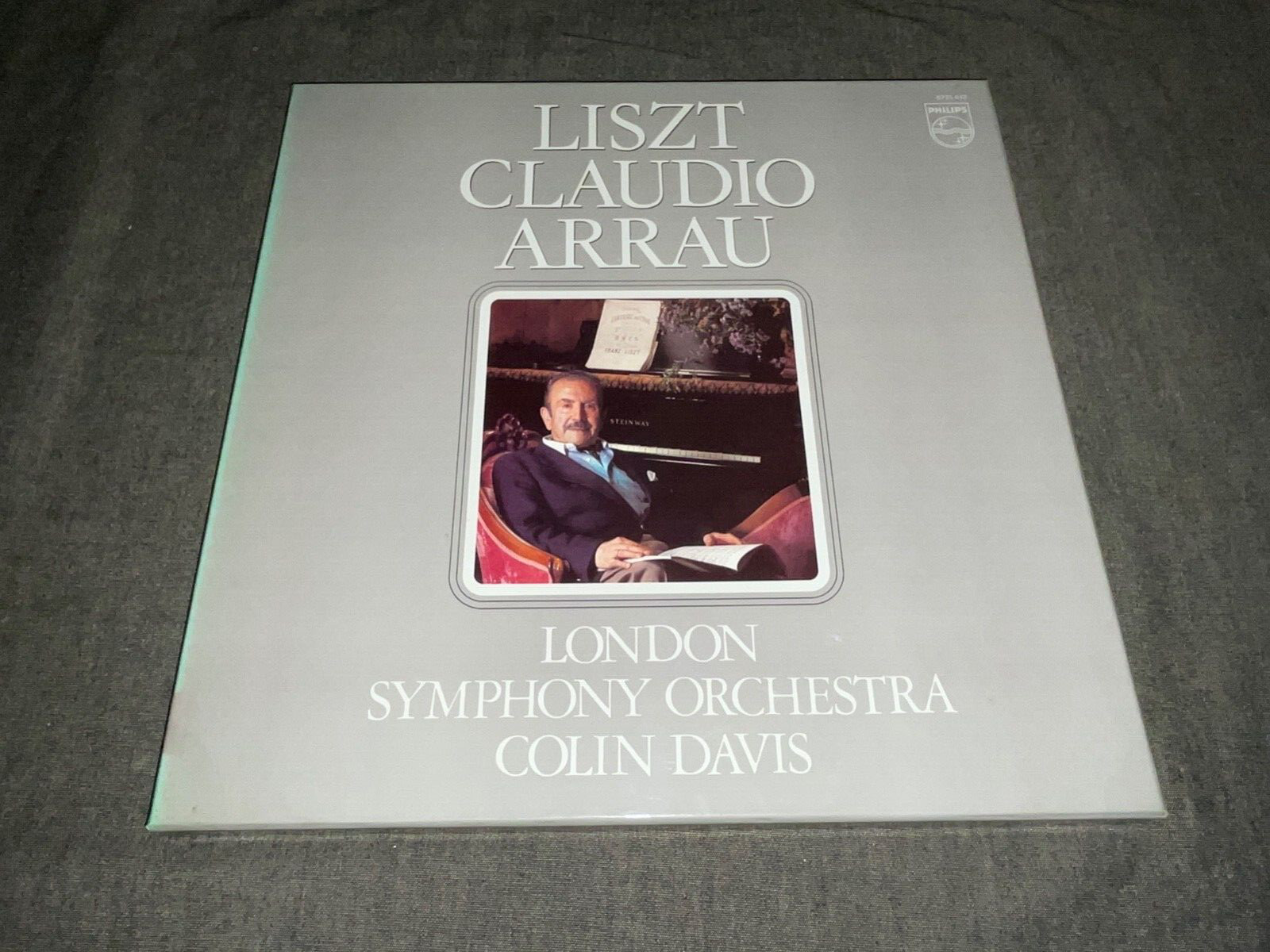 Philips 6725 013 ed1 5LP Claudio Arrau, piano solo: Liszt PHILIPS CATALOGUE NM/M