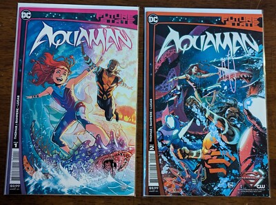 DC Comics - Future State Aquaman 1-2 - COMPLETE SET - Bagged and Boarded