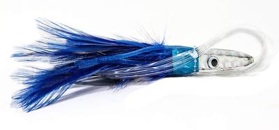 6//0 Hook Pick Color 4 Pack Boone Tuna Treat 6/" Rigged Feather Trolling Lure
