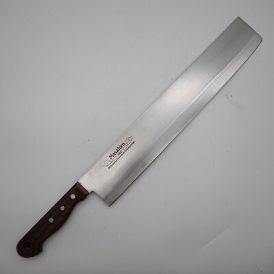 K399 Japanese Masahiro 360 Long Nakiri Chef Kitchen Knife Japan