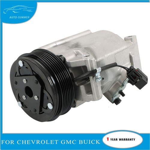 A/C Compressor w/Clutch For Buick Enclave Traverse GMC Acadia Outlook 07-12 - Picture 1 of 10