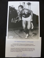 O. J. SIMPSON signed autograph 8x10 Autographed Photo JSA COA O. J. SIMPSON signed autograph 8x10 Autographed Photo JSA COA