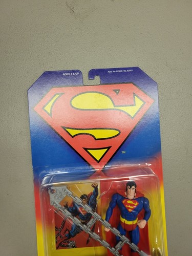 1995 Kenner Power Flight Superman Take-Off Force Arm Action Figure Man of Steel - Picture 2 of 8