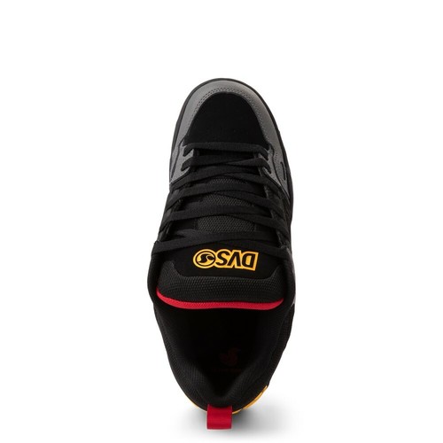 Hombre DVS Comanche Skate Shoe Black Charcoal Gold - Imagen 3 de 5