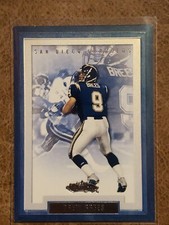 2002 Fleer Showcase Football Card #31 Drew Brees