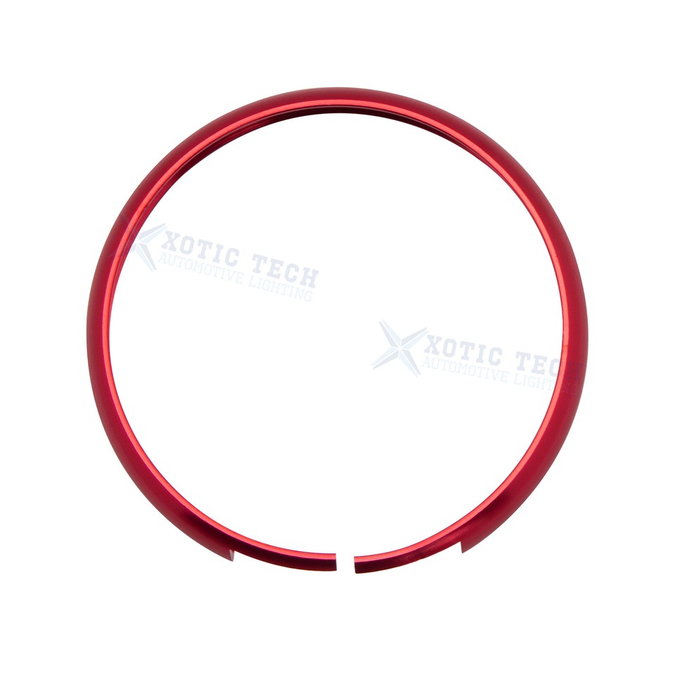 Red Aluminum Remote Smart Key Ring Rim Cover For Mini Cooper JCW R55 ...