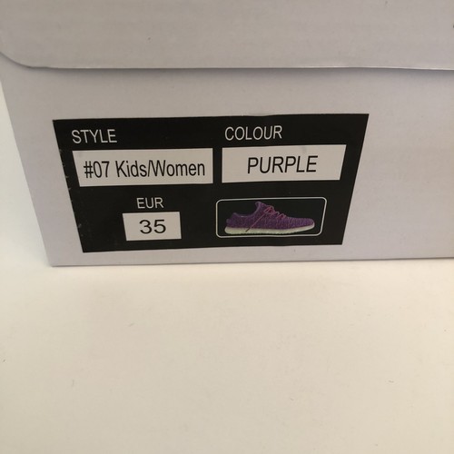 Izmir Girl’s Light Up Shoes Size 3.5 Purple Pink LED Breathable Sneakers Lace Up - Picture 17 of 22