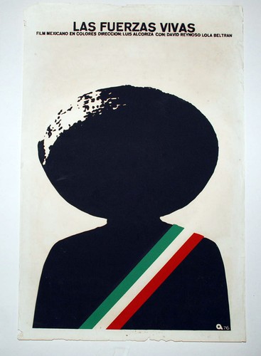 Original Kubanisches Filmplakat "Starke Kräfte" Mexikanische Filmkunst von Luis Alcoriza 1973 - Bild 1 von 4