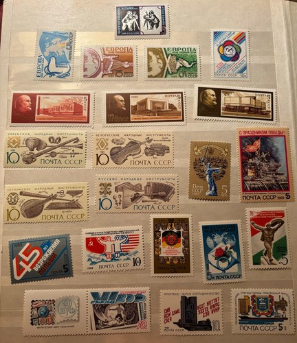 Russia/USSR, 1989, 42 MNH stamps: Lenin. WWII, historic figures, music, Stalin - Picture 9 of 17