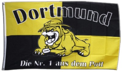 Fahne Fanflagge Dortmund Deutscher Meister Flagge Fußball Hissflagge 90x150cm
