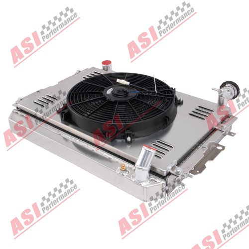 3Row Radiator +Shroud Fan+Relay Fit 80-90 LandCruiser FJ60 FJ61 FJ62 4.0L Petrol - Picture 5 of 10