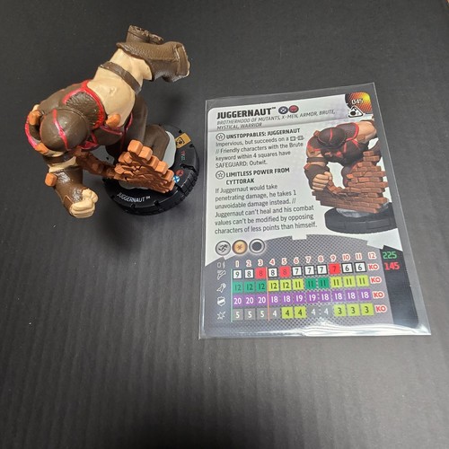 Heroclix: Juggernaut #045 - Smash and Destroy - Chase - Picture 3 of 3
