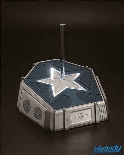 Killerbody Captain America 1:1 Helmet Mask Wearable W/Bluetooth Speaker Props - Picture 12 of 12