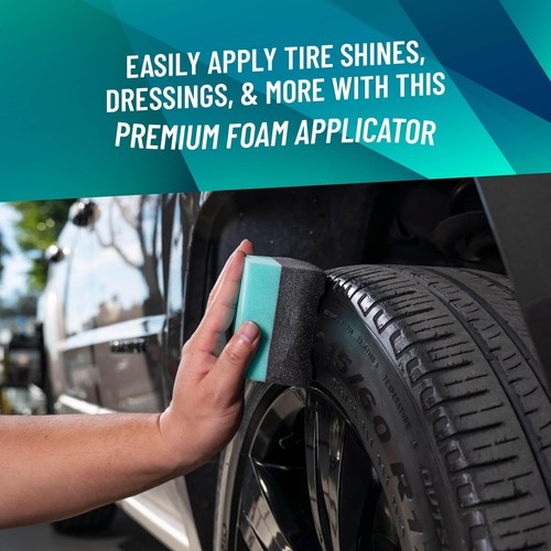 Chemical Guys Durafoam Contoured Large Tire Dressing Applicator with Wonder - 第 2/9 張圖片