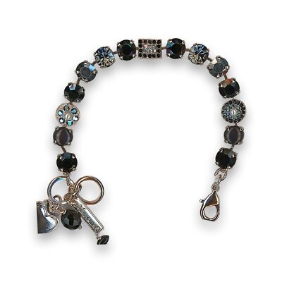 Bracelet by Mariana Elegant Jet and Black Diamond Swarovski Crystals