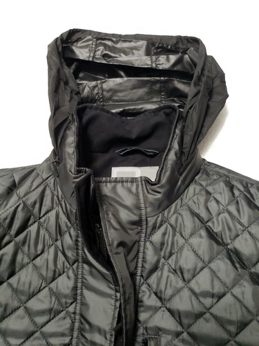 Chaqueta de Parka Acolchada Cardinal of Canada Extra Grande Ligera con Capucha Carbón - Imagen 10 de 12