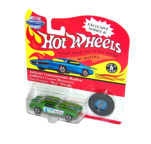 1993 Hot Wheels Vintage Series II Don Prudhomme Redline Metallic Green NEU - Bild 3 von 5