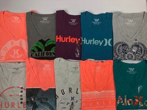 Women-039-s-Hurley-Cotton-Polyester-T-Shirt