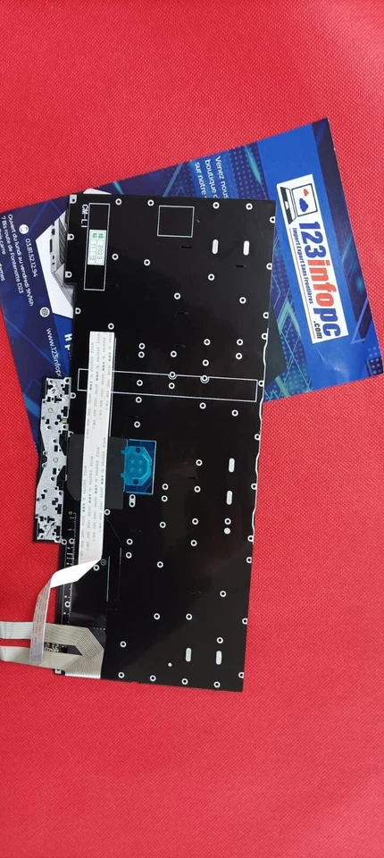 Clavier LENOVO T490  E490 E495 AZERTY NEUF - Photo 4/4