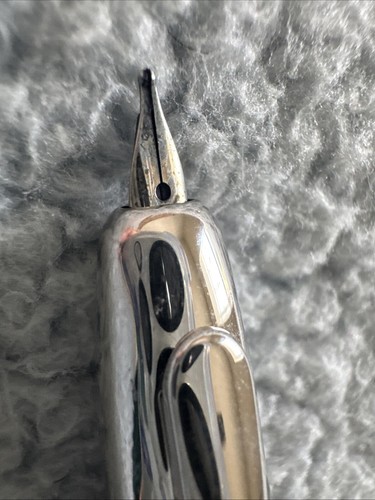 PILOT Japan Fountain Pen 14K-585 Medium (M) Black ＆Gold Color Click A305 - Picture 2 of 11