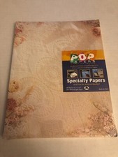 Vintage POP Papers - 100 Sheet Count - Vintage Flower Pattern (New/Sealed)