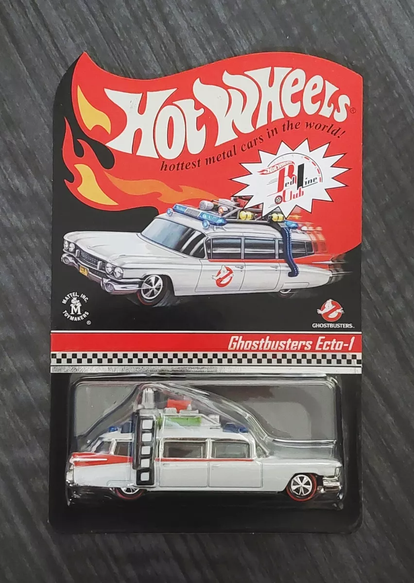 Hot Wheels RLC 2011 Ghostbusters Ecto-1 ERROR RARE