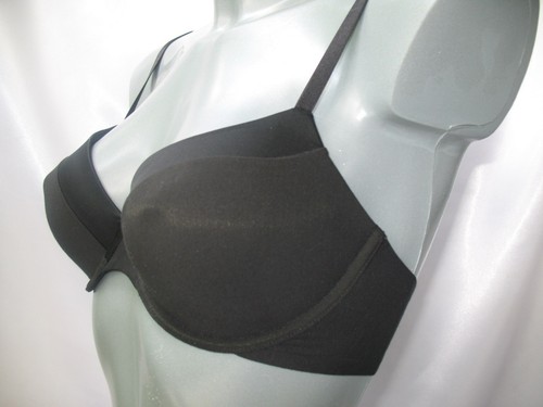 Triumph Body Make-up Cotton-Feel WHP 70 - 85 Cup A - D Schalen BH Schwarz / Skin - Picture 4 of 5