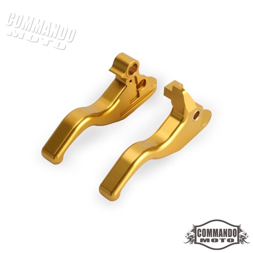 Hand Brake Clutch Levers for Harley Low Riser FXLRS FXBRS Street Bob 2015-2024 - Picture 6 of 7