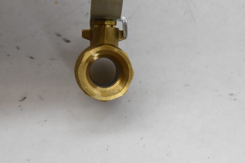 Lot of 10 Pex Full Port Shut Off Ball Valve Yellow No Lead Brass 1/2" DN15 - Picture 8 of 10