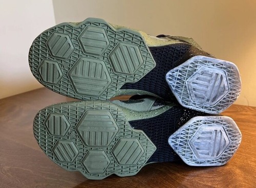 Nike LeBron 13 All Star Northern Lights 835659-309 Green Black Alligator Size 14 - Picture 7 of 9