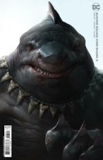 Suicide Squad Comic 3 King Shark Cover B Variant Francisco Mattina 2022 Seeley