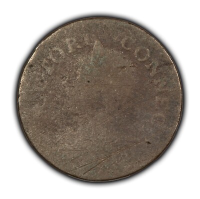 Connecticut Auctori Colonial Copper Coin - SKU-Z4858
