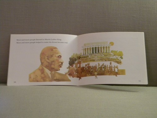 The Man with a Dream Chidren's Book Martin Luther King Vintage 1977 VG - Bild 9 von 9