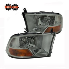 09-18 Dodge Ram Truck Ligth Smoked Headlights Wamber 1500 2500 3500 09-18 Dodge Ram Truck Ligth Smoked Headlights Wamber 1500 2500 3500