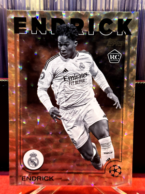 2024-25 Topps UCC Flagship Black&White icy ENDRICK 105/150 Real