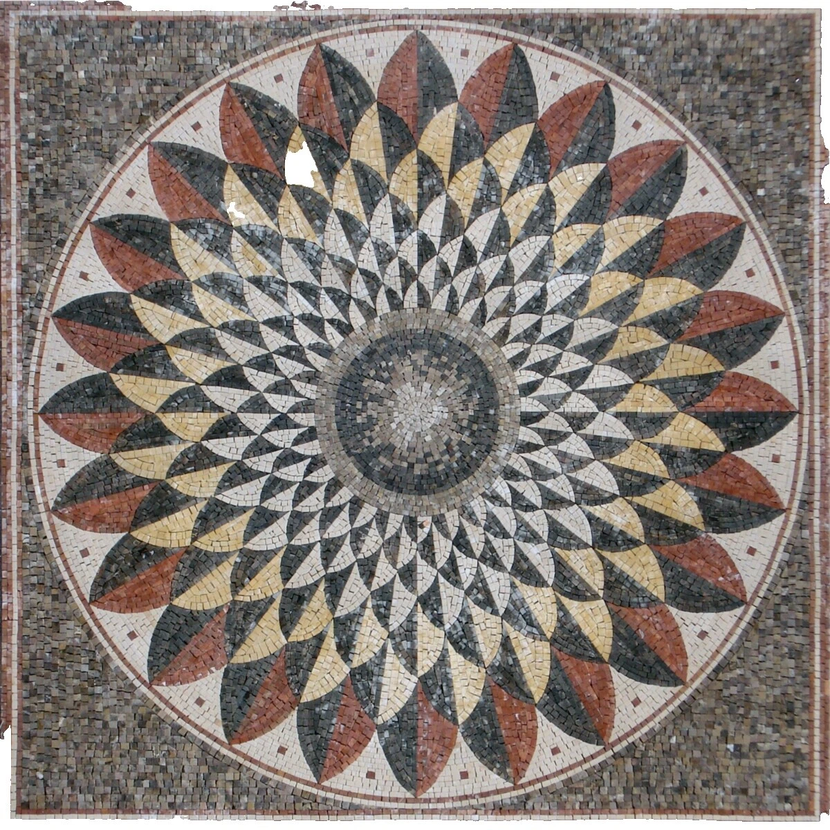 Плитка для пола мраморная квадратная